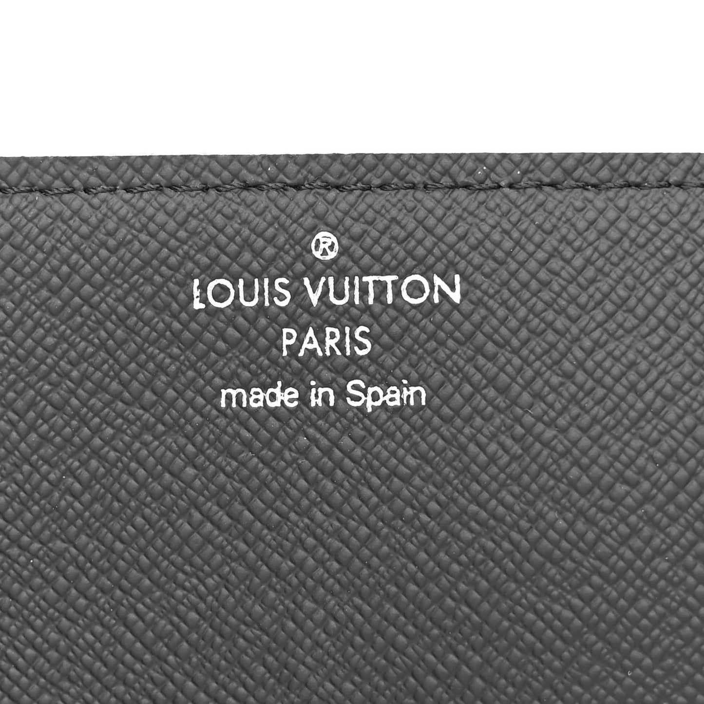 LOUIS VUITTON Epi Business Card Holder Black