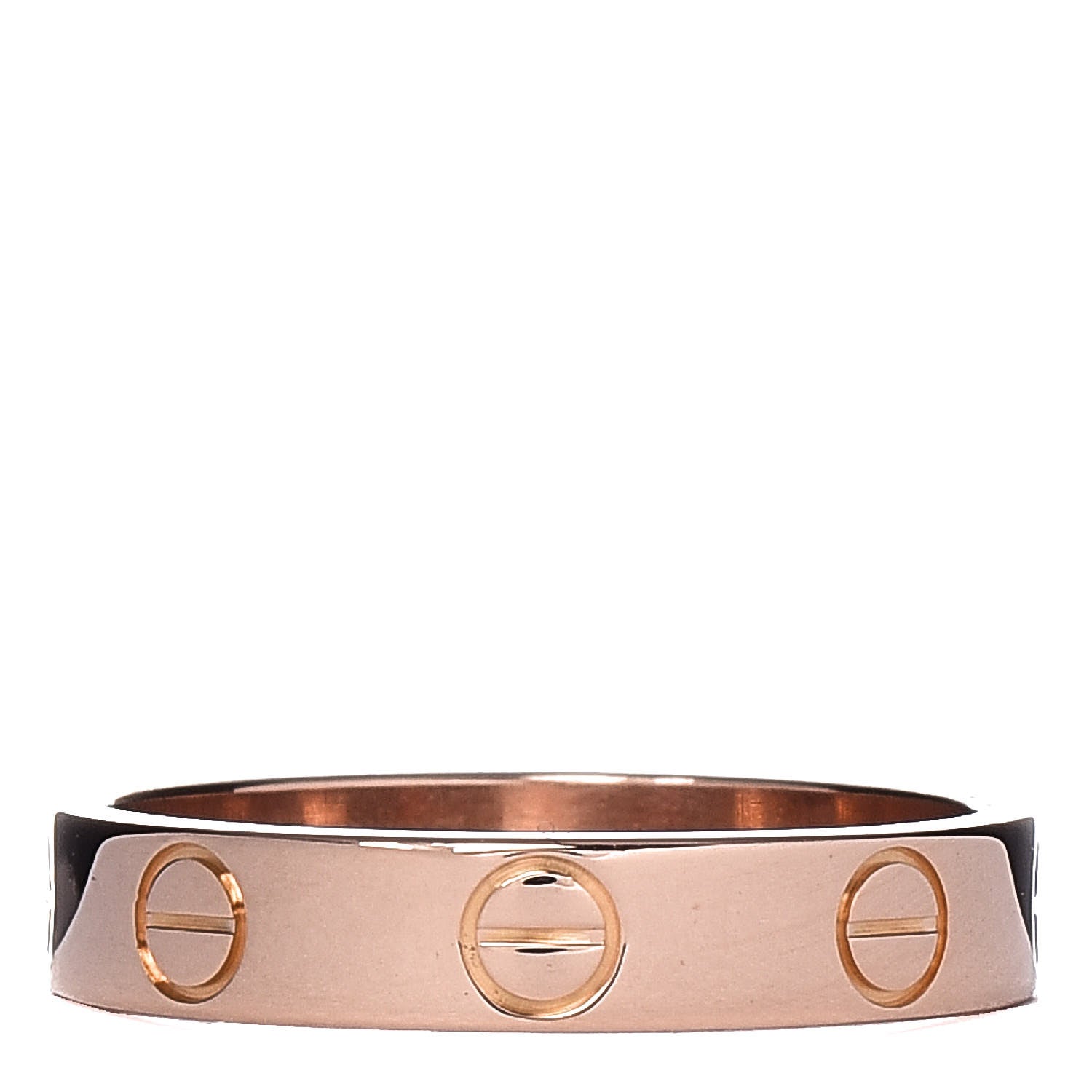Cartier 18K Pink Gold 3.5mm LOVE Wedding Band Ring 50 5.25 1 of 4