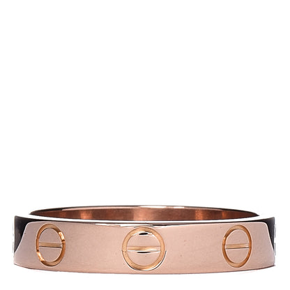 Cartier 18K Pink Gold 3.5mm LOVE Wedding Band Ring 50 5.25 1 of 4