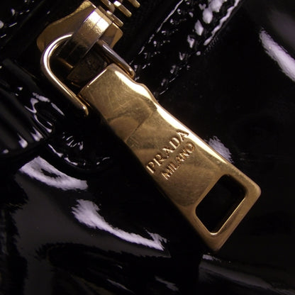 Prada Patent Zip Pocket Large Tote 10 of 10