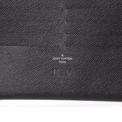 Louis Vuitton Calfskin Felicie Chain Wallet Card Holder Insert Black 6 of 6