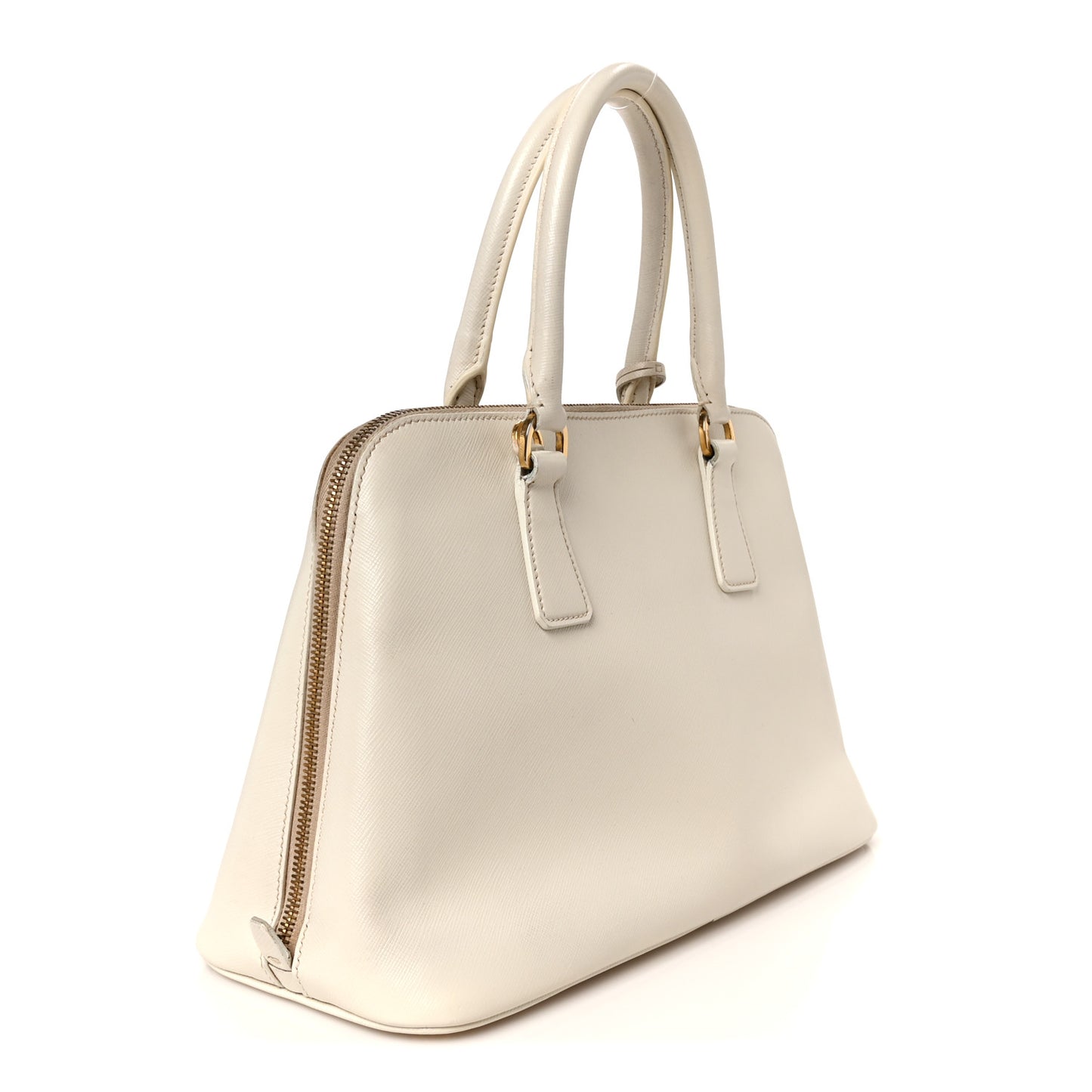 Saffiano Lux Medium Promenade Tote Talco