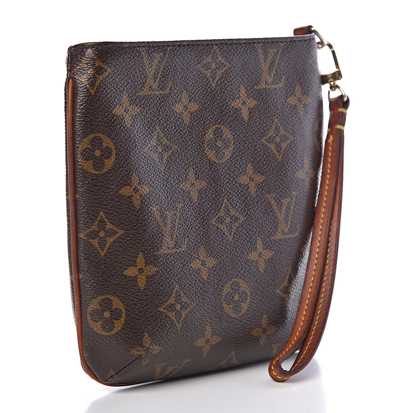 Monogram Partition Wristlet