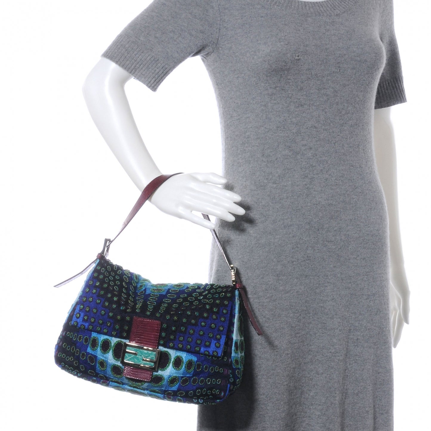 Beaded Lizard Trim Mama Baguette