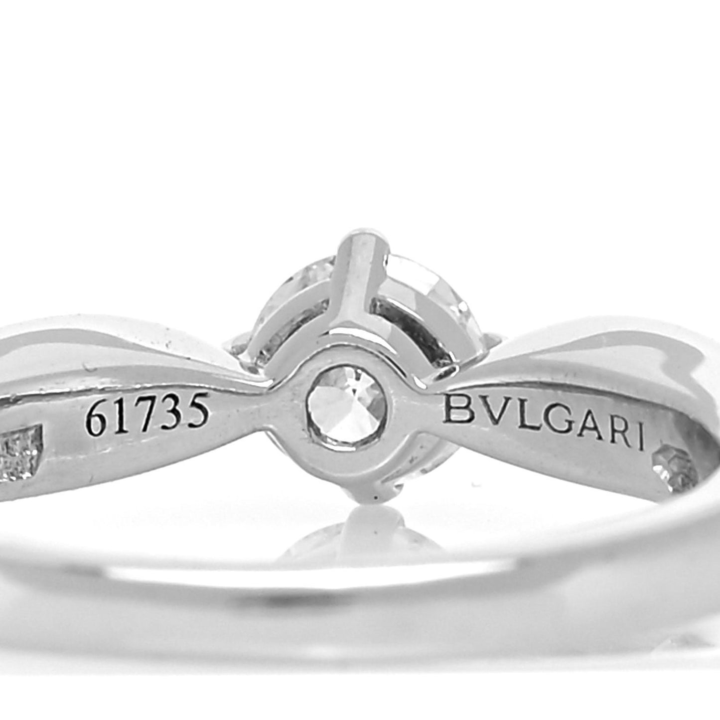 Platinum Diamond .30ct Dedicata a Venezia Solitaire Engagement Ring 47 4