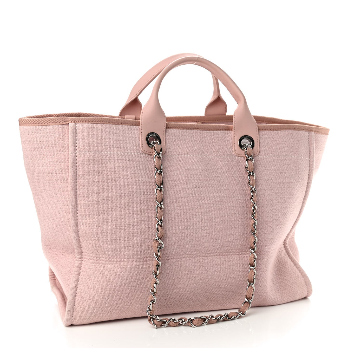 Canvas Medium Deauville Tote Light Pink