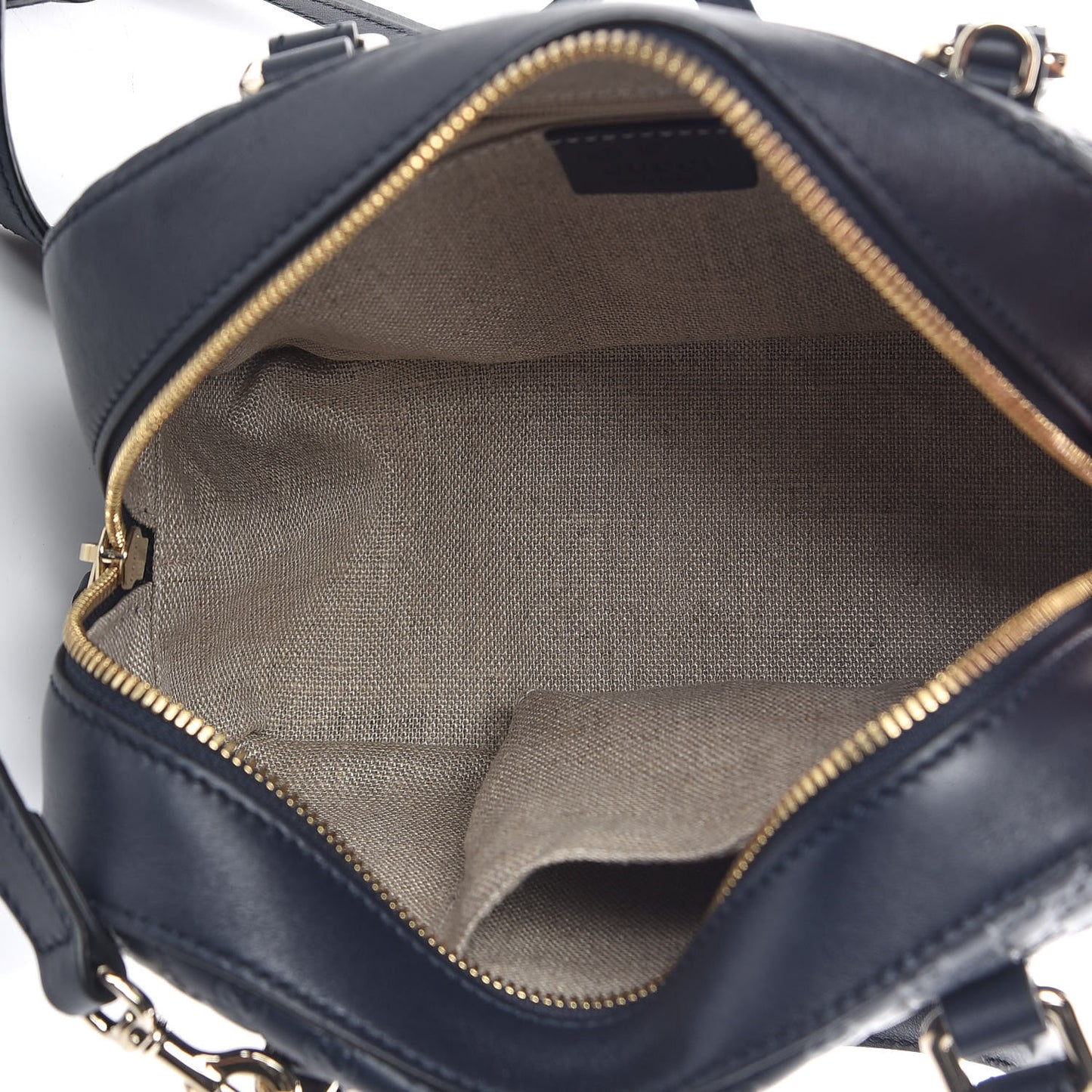 Soft Microguccissima Small Crossbody Bag Blue