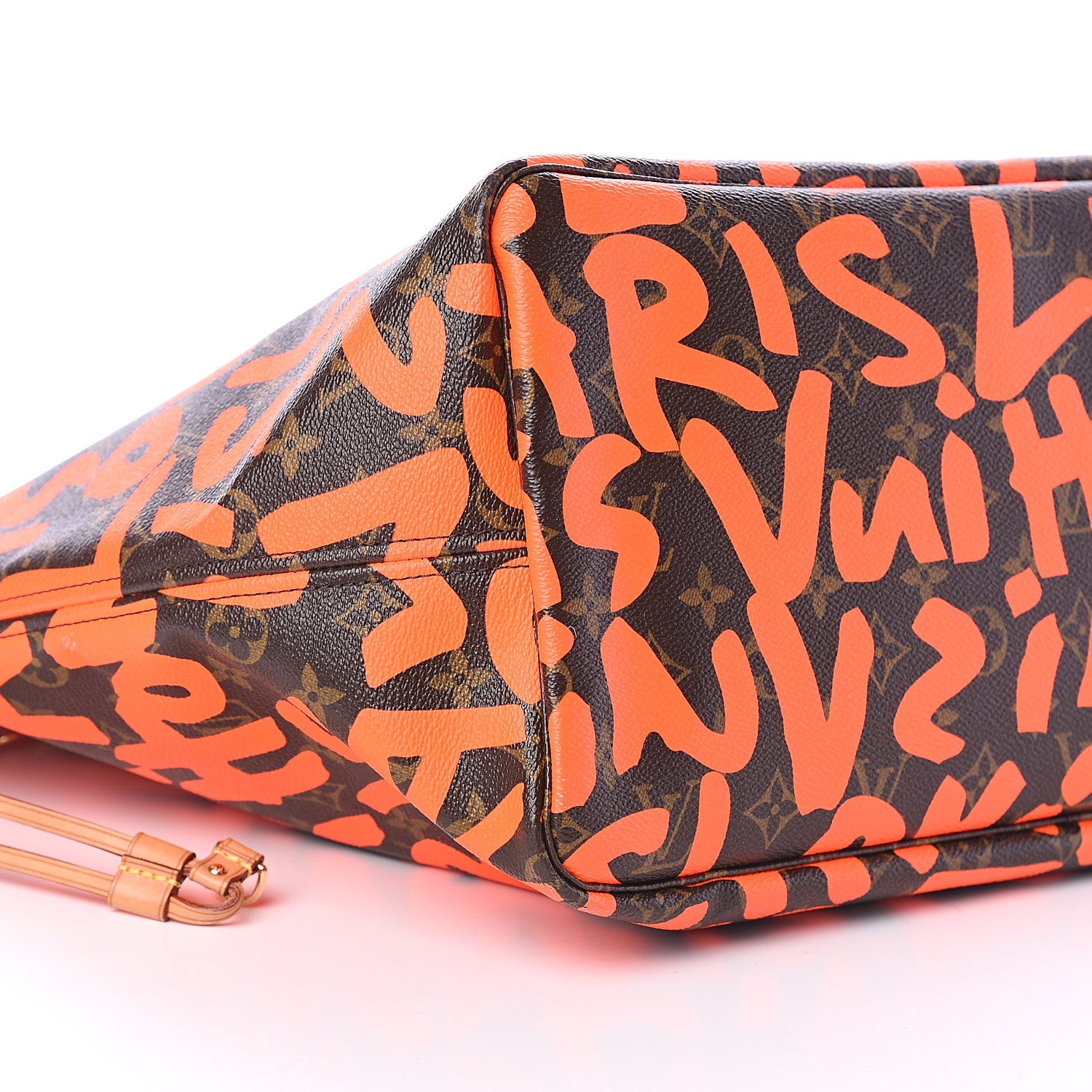 Louis Vuitton Monogram Graffiti Neverfull GM Orange 8 of 9