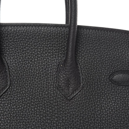 Hermes Togo Birkin 25 Black 11 of 13