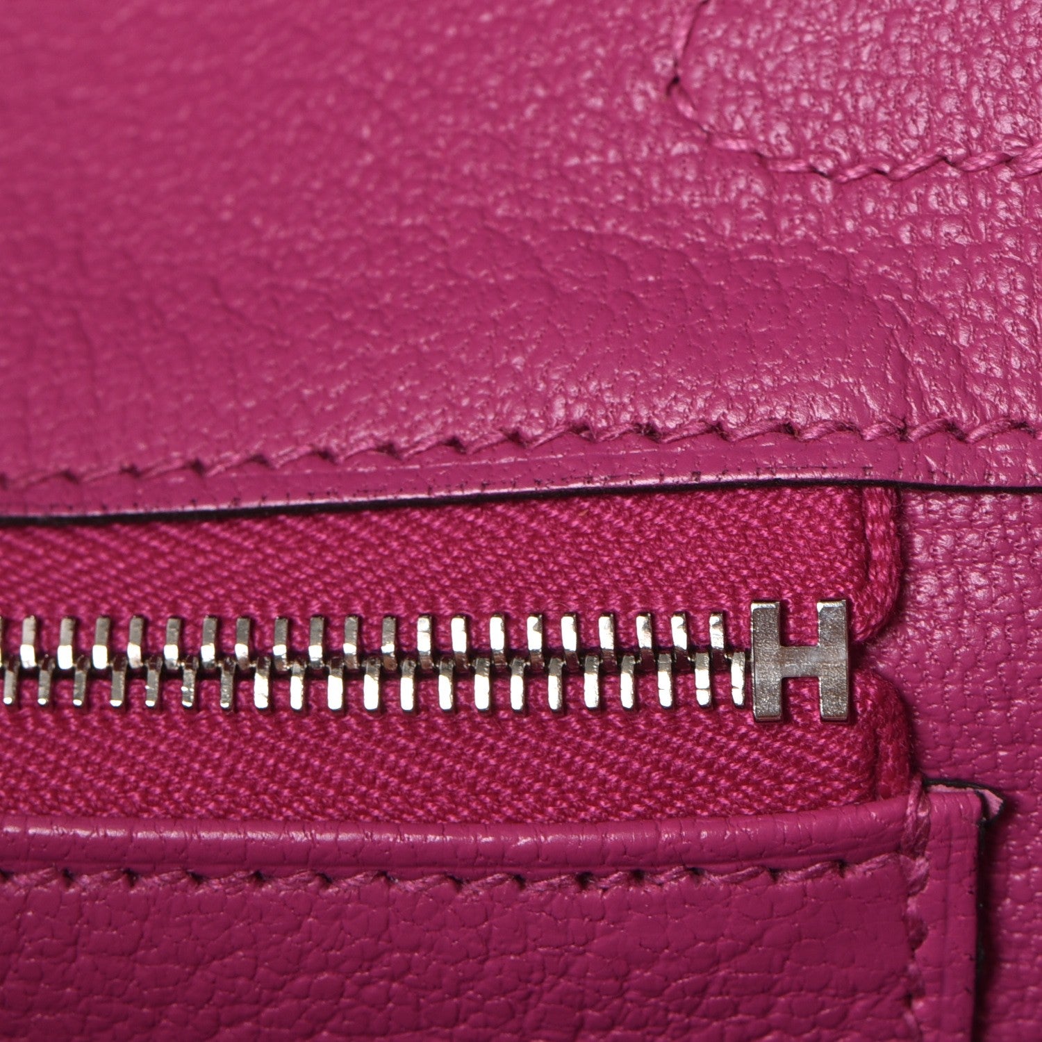 Hermes Togo Birkin 25 Rose Pourpre 18 of 38