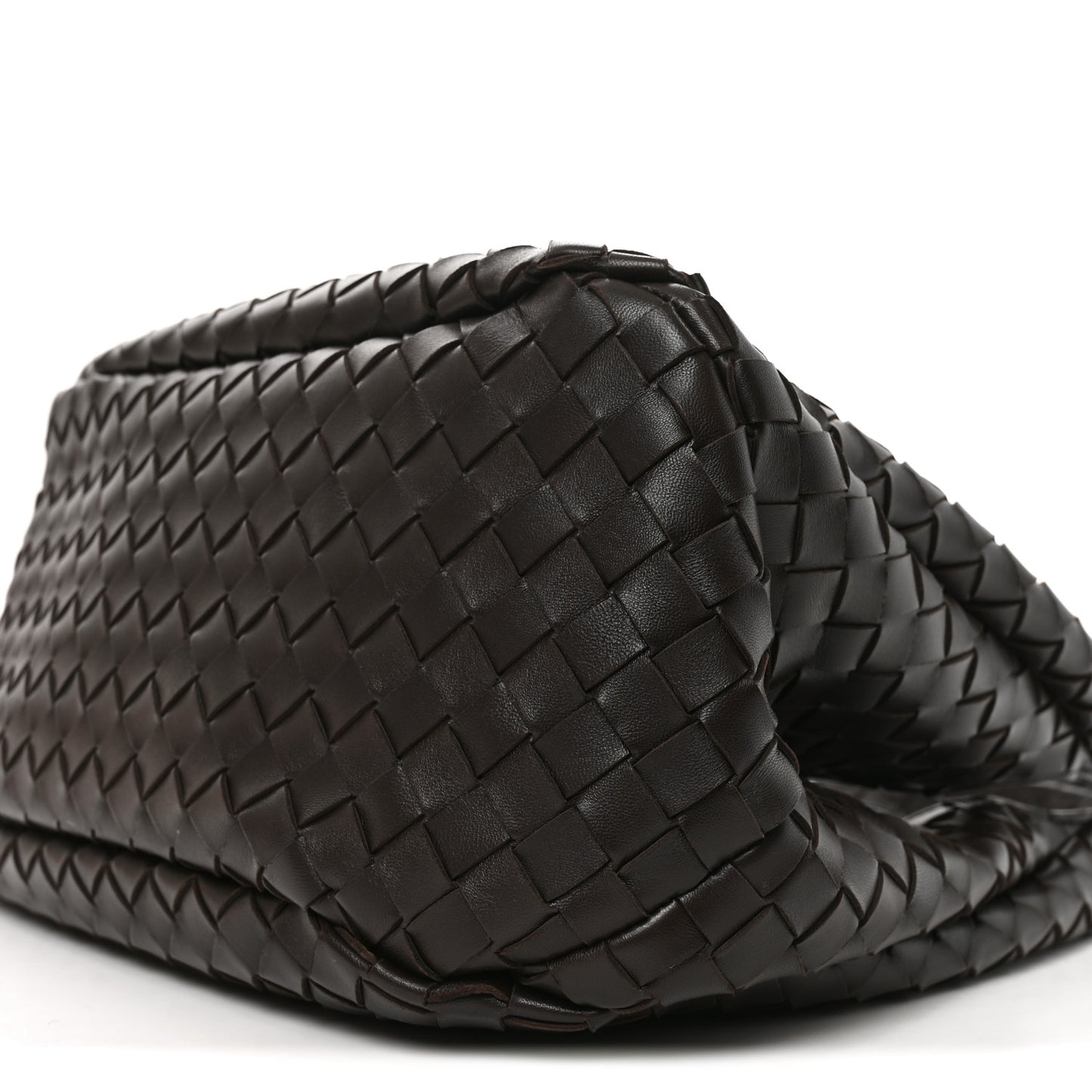 Nappa Intrecciato Medium Campana Shoulder Bag Fondant