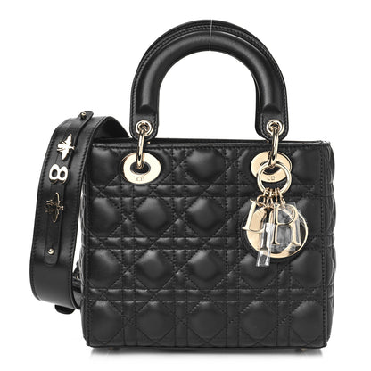 Christian Dior Lambskin Cannage Small My ABC Lady Dior Black 1 of 8