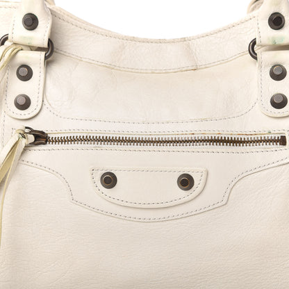 Balenciaga Agneau Classic Hardware City White Light 11 of 21