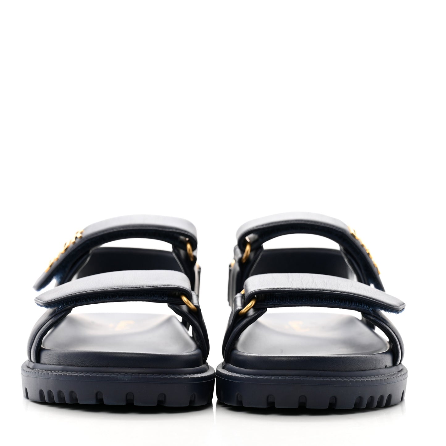 Lambskin Dioract 10mm Sandals 37 Pastel Night