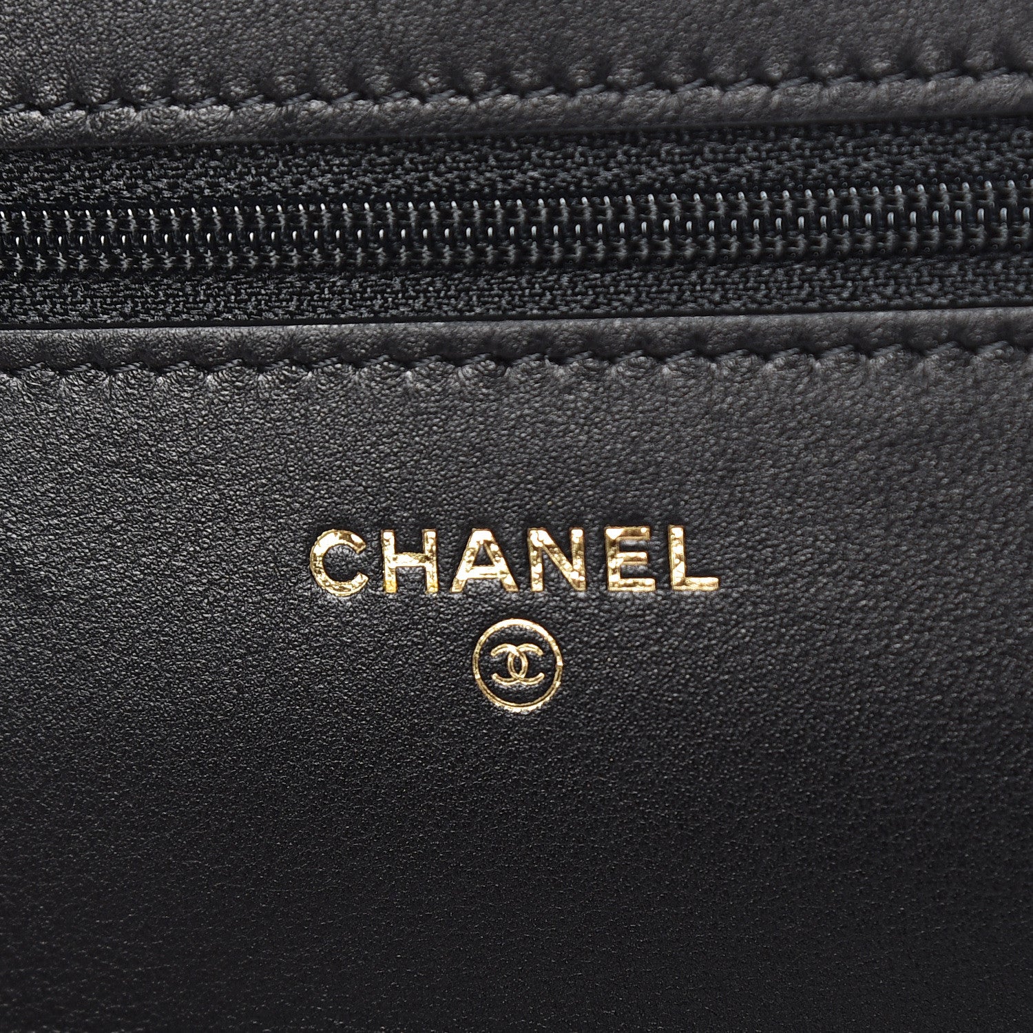 Chanel Lambskin Quilted Egyptian Amulet Wallet On Chain WOC Black 6 of 11