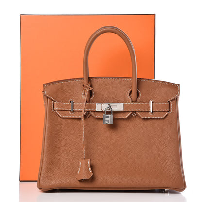 Hermes Togo Birkin 30 Gold 36 of 36