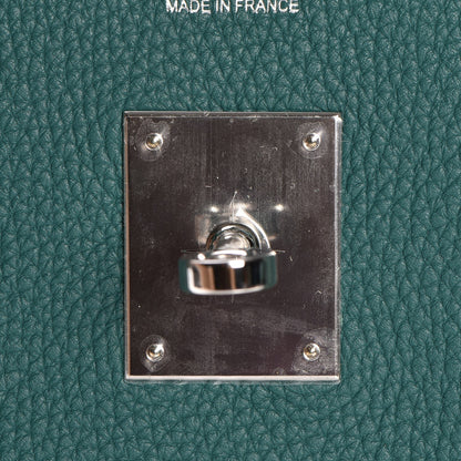 Hermes Togo Birkin 30 Malachite 17 of 32