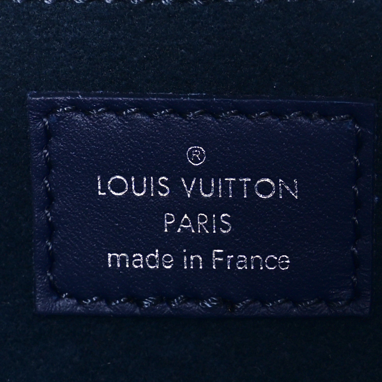 Louis Vuitton Cowhide Monogram Bandana Sunglasses Case GM Blue White 6 of 9