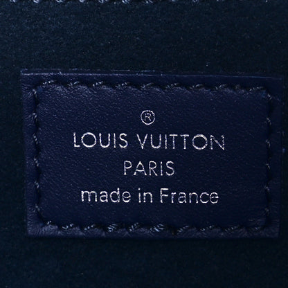 Louis Vuitton Cowhide Monogram Bandana Sunglasses Case GM Blue White 6 of 9