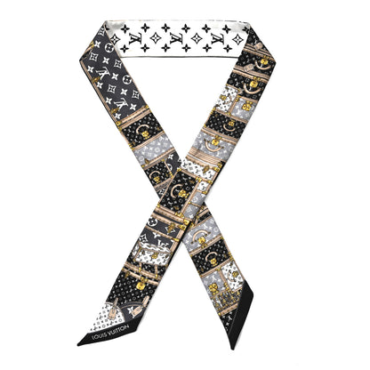 Louis Vuitton Silk Monogram Let's Go BB Bandeau Black 1 of 4