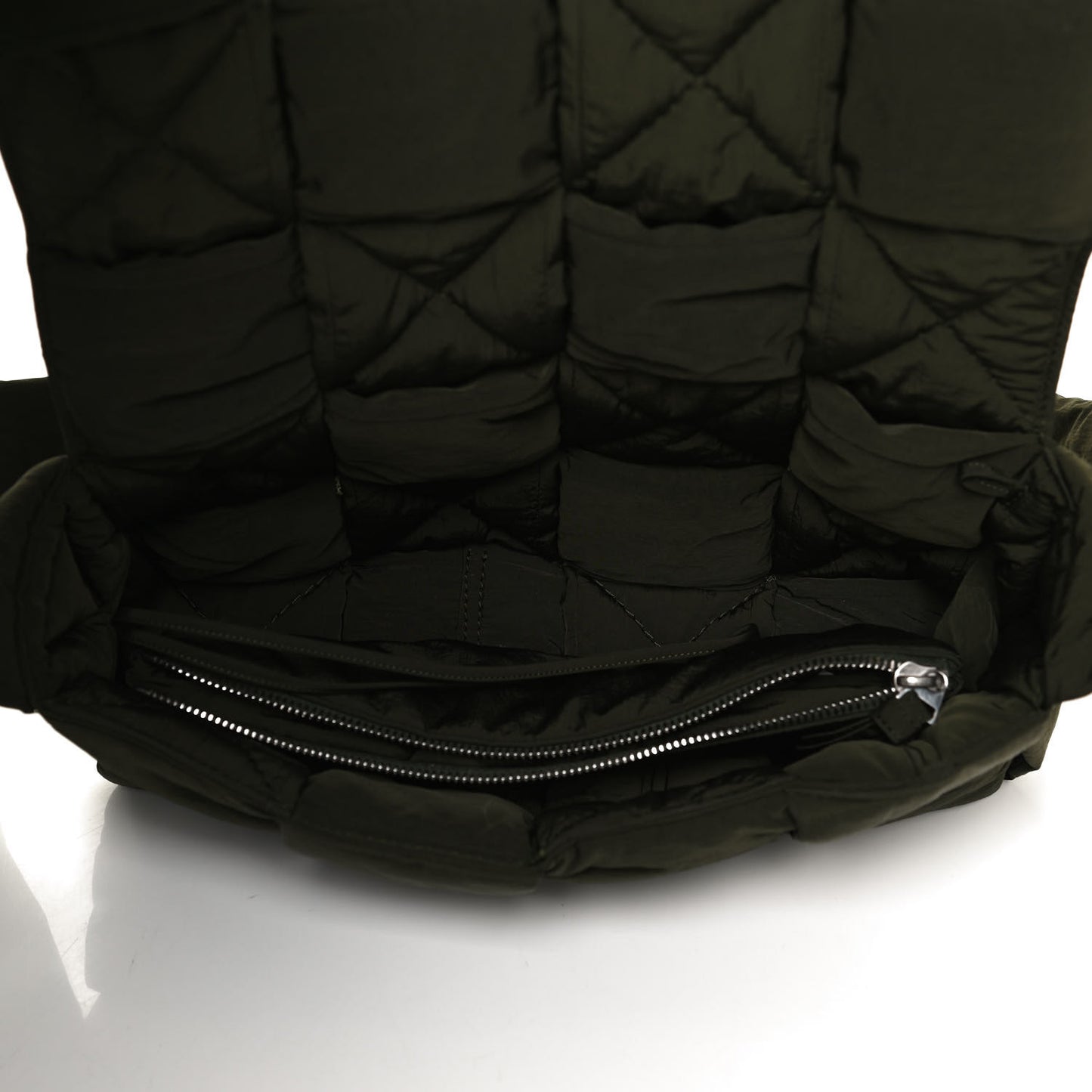 Nylon Intrecciato Padded Tech Cassette Bag