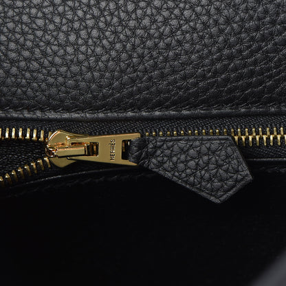 Hermes Togo Kelly Retourne 28 Black 15 of 42