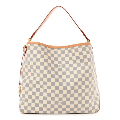 Louis Vuitton Damier Azur Delightful MM Pink 1 of 12