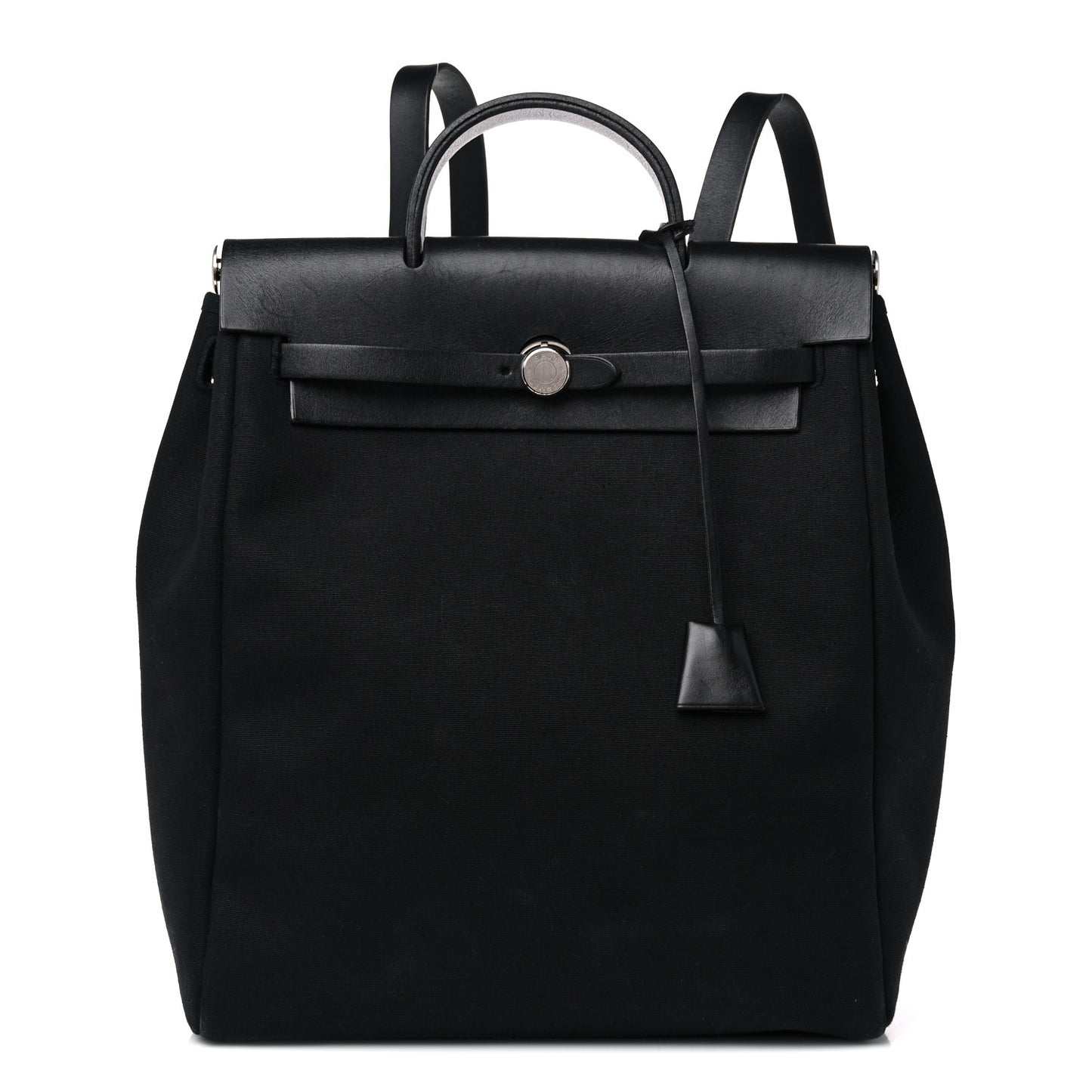 Toile Vache Calfskin Herbag 39 MM Backpack Black
