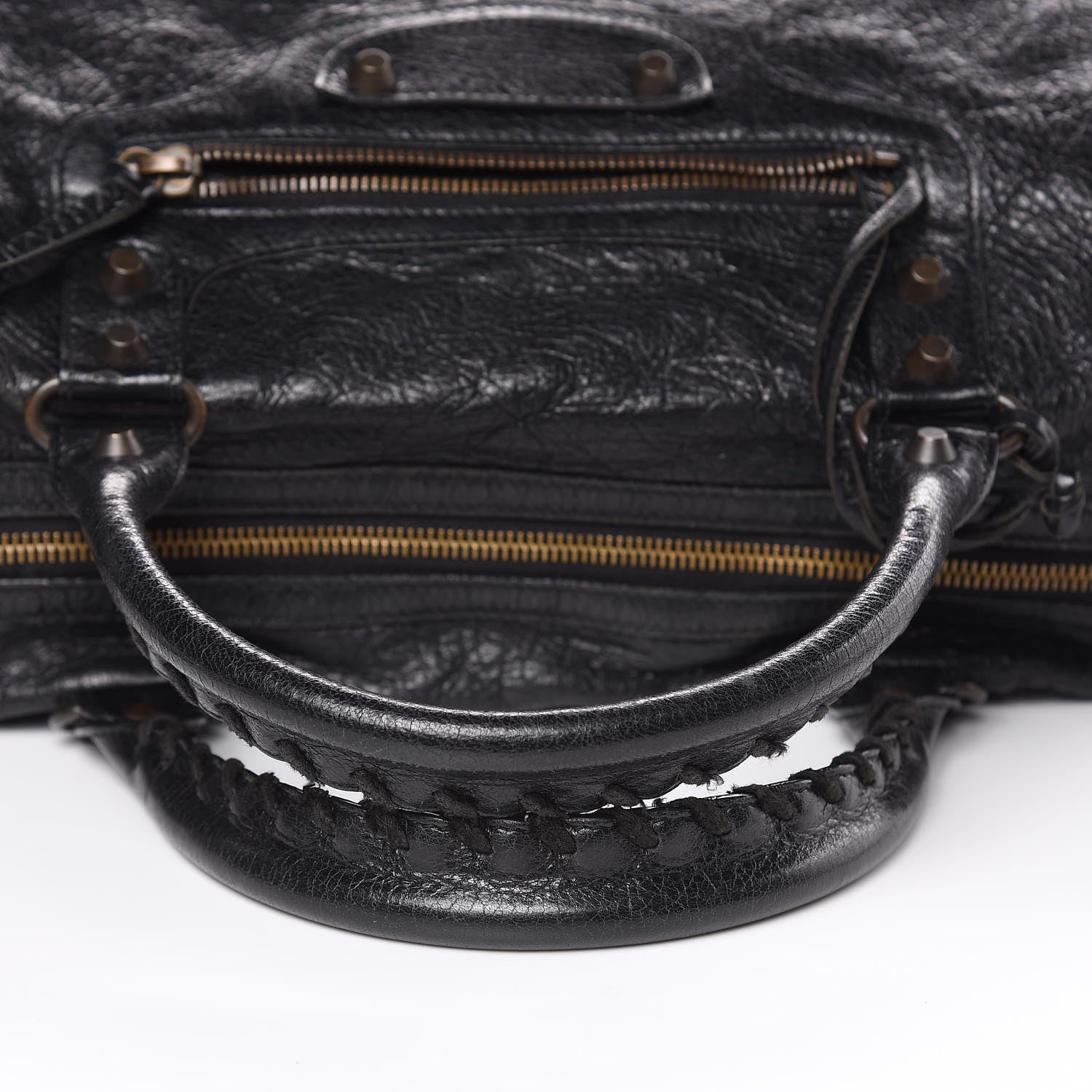 Balenciaga Agneau Classic Hardware Boston Black 13 of 18
