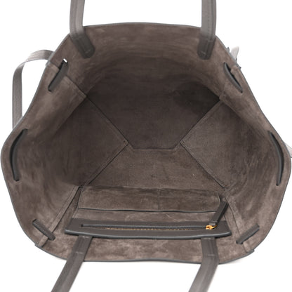 Celine Soft Grained Calfskin Small Belt Cabas Phantom Taupe 5 of 10