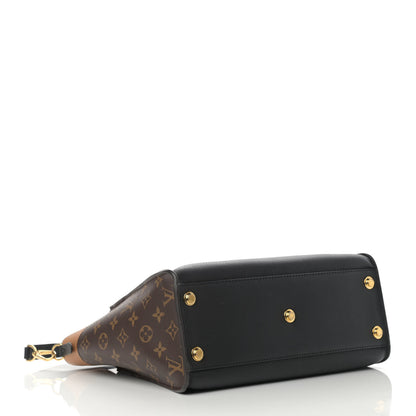 Louis Vuitton Calfskin Monogram On My Side Black 4 of 11