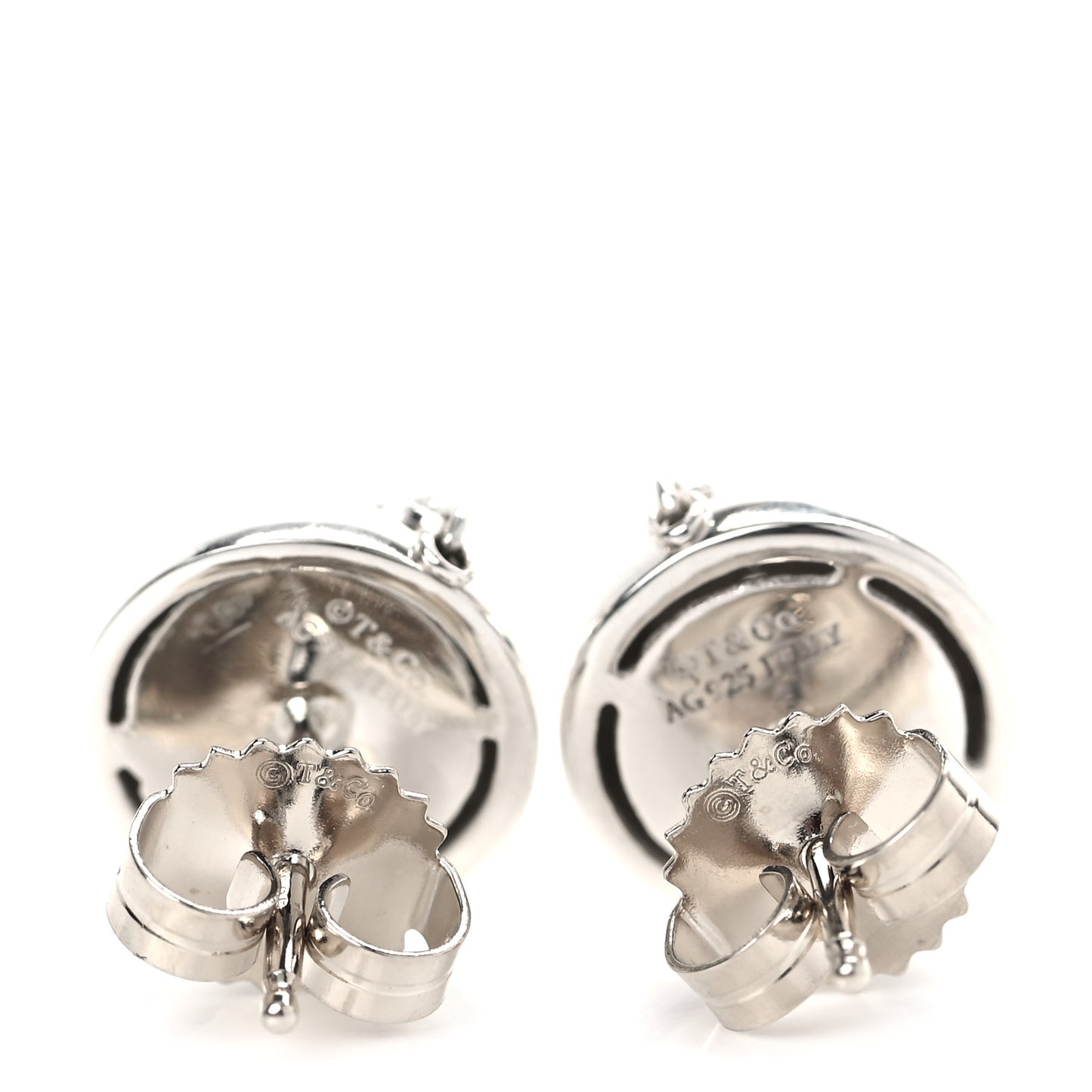 Sterling Silver HardWear Bolt Ball Earrings