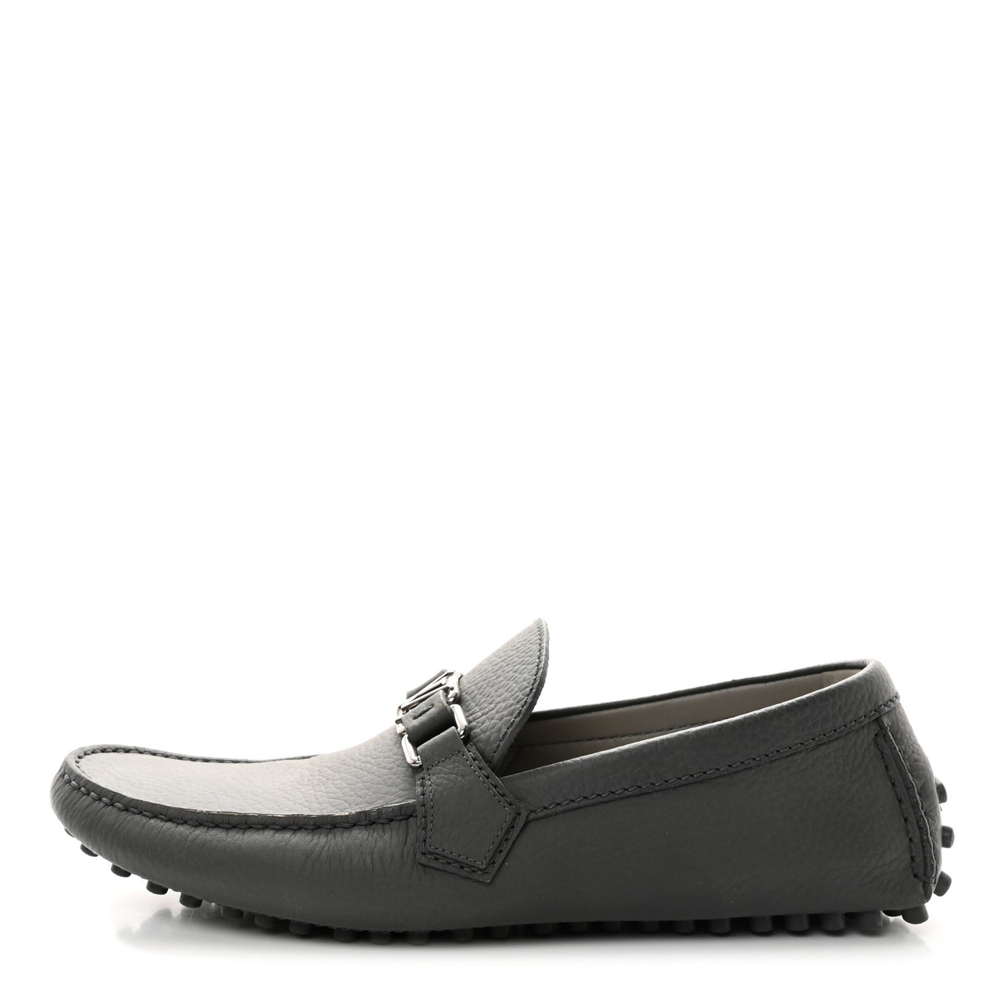 Calfskin Hockenheim Moccasin Loafers 8 Grey