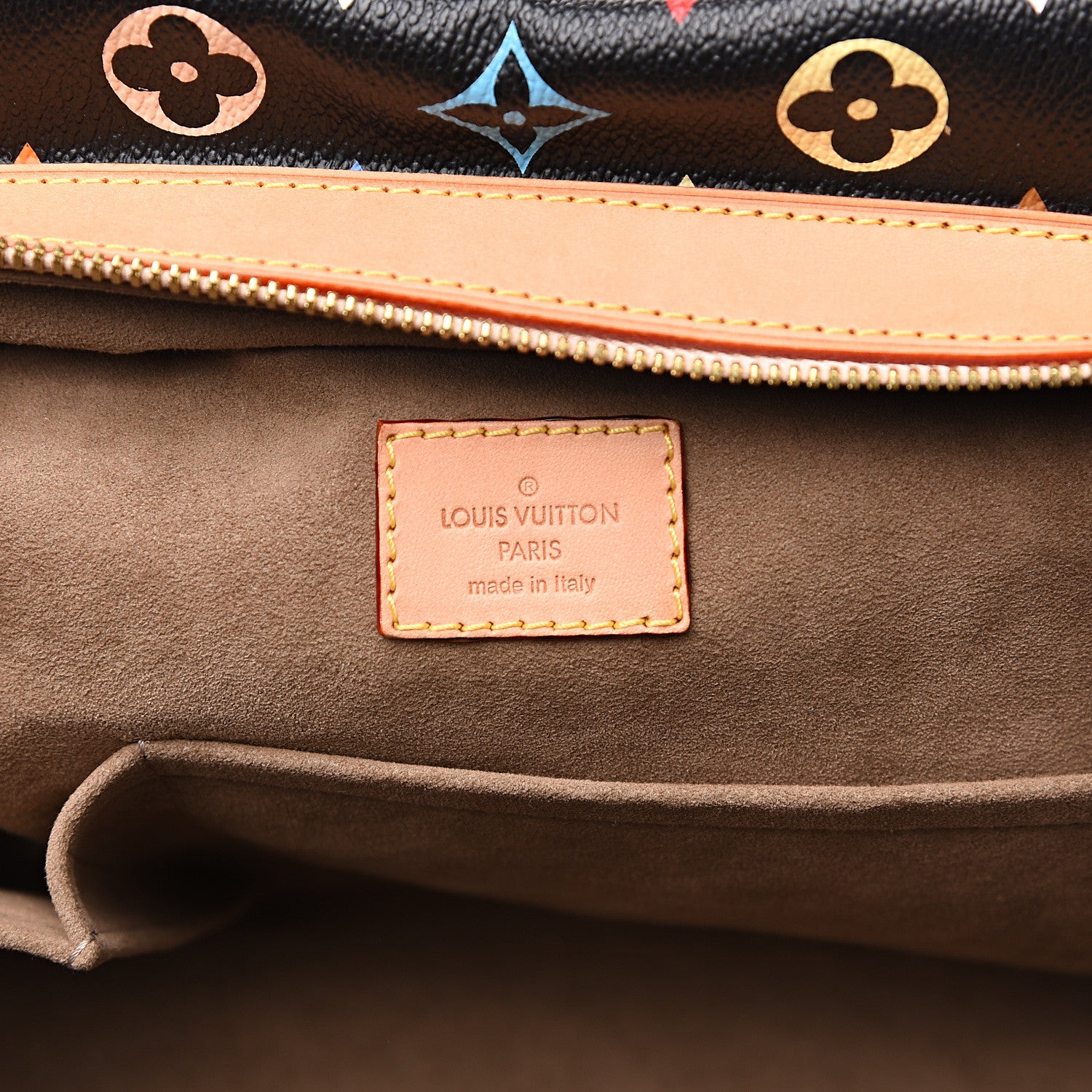 Louis Vuitton Monogram Multicolor Claudia Black 5 of 10