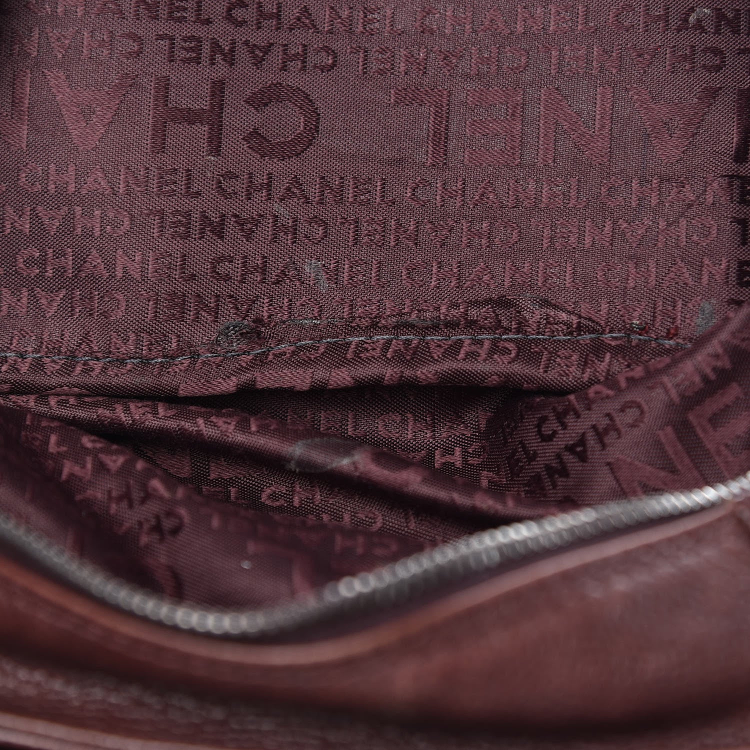 Chanel Caviar Chocolate Bar Quilted Shoulder Bag Brown 24 of 25