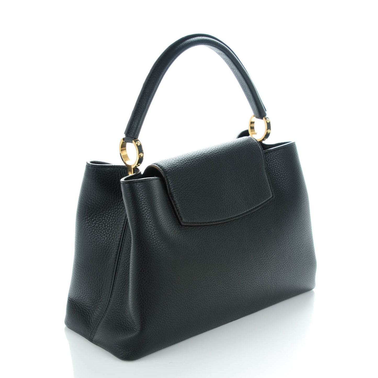 Taurillon Capucines MM Black