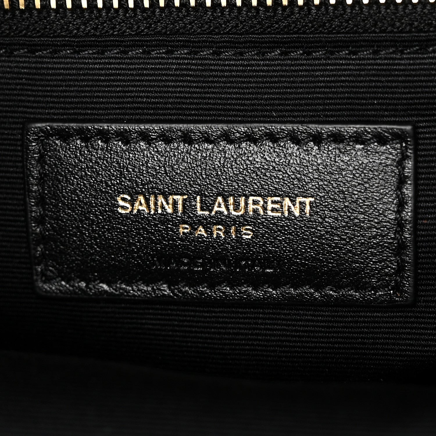 Saint Laurent Lambskin Matelasse Monogram Joe Backpack Black 6 of 10