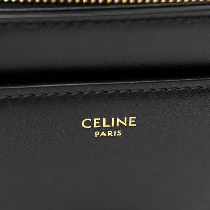 Celine Satinated Calfskin Mini 16 Top Handle Bag Black 6 of 9