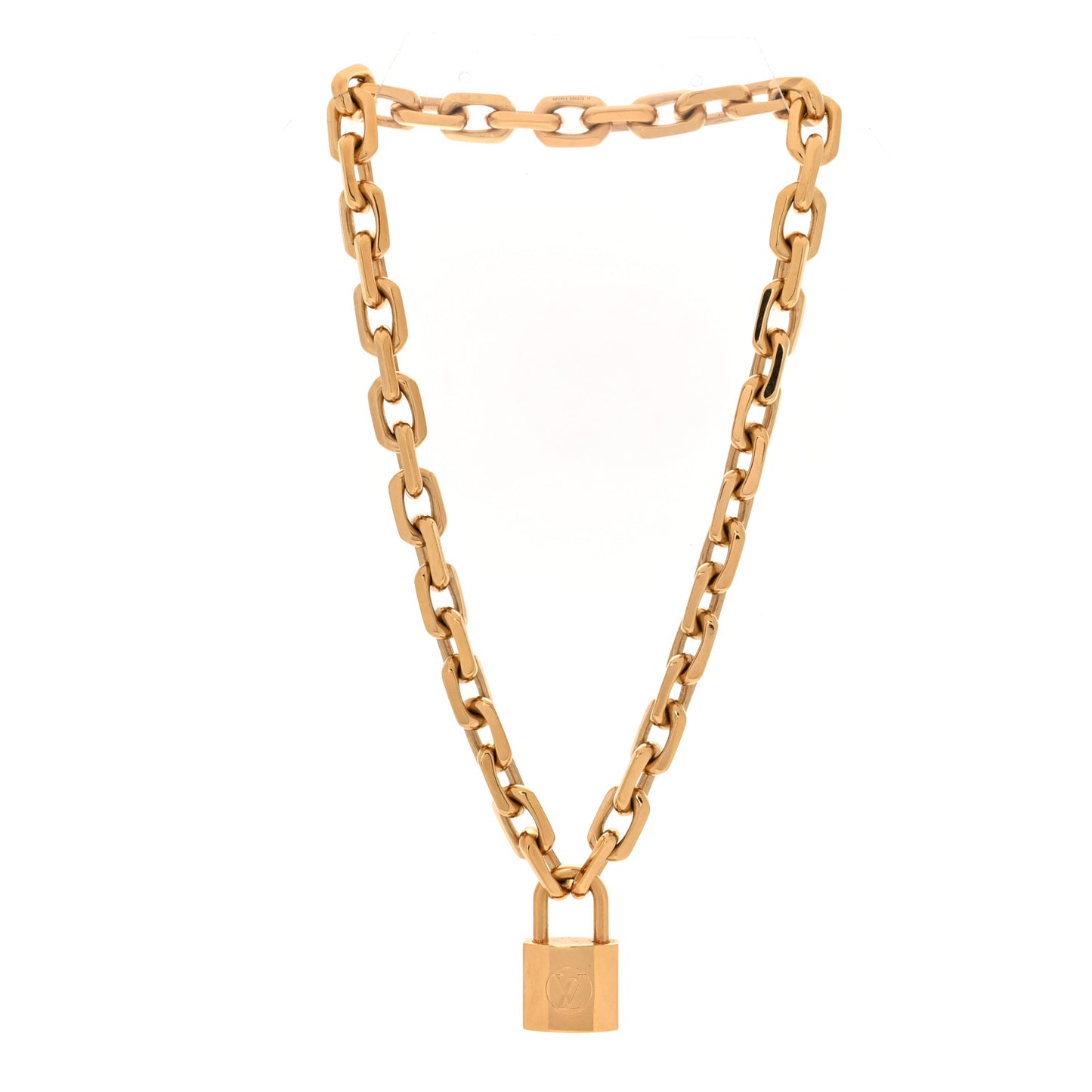 LV Edge Necklace Cadenas Gold