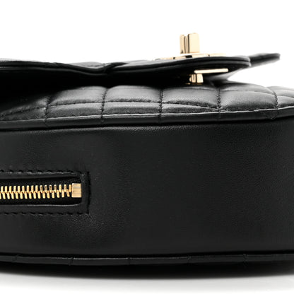 Chanel Lambskin Quilted CC In Love Heart Bag Black 10 of 10