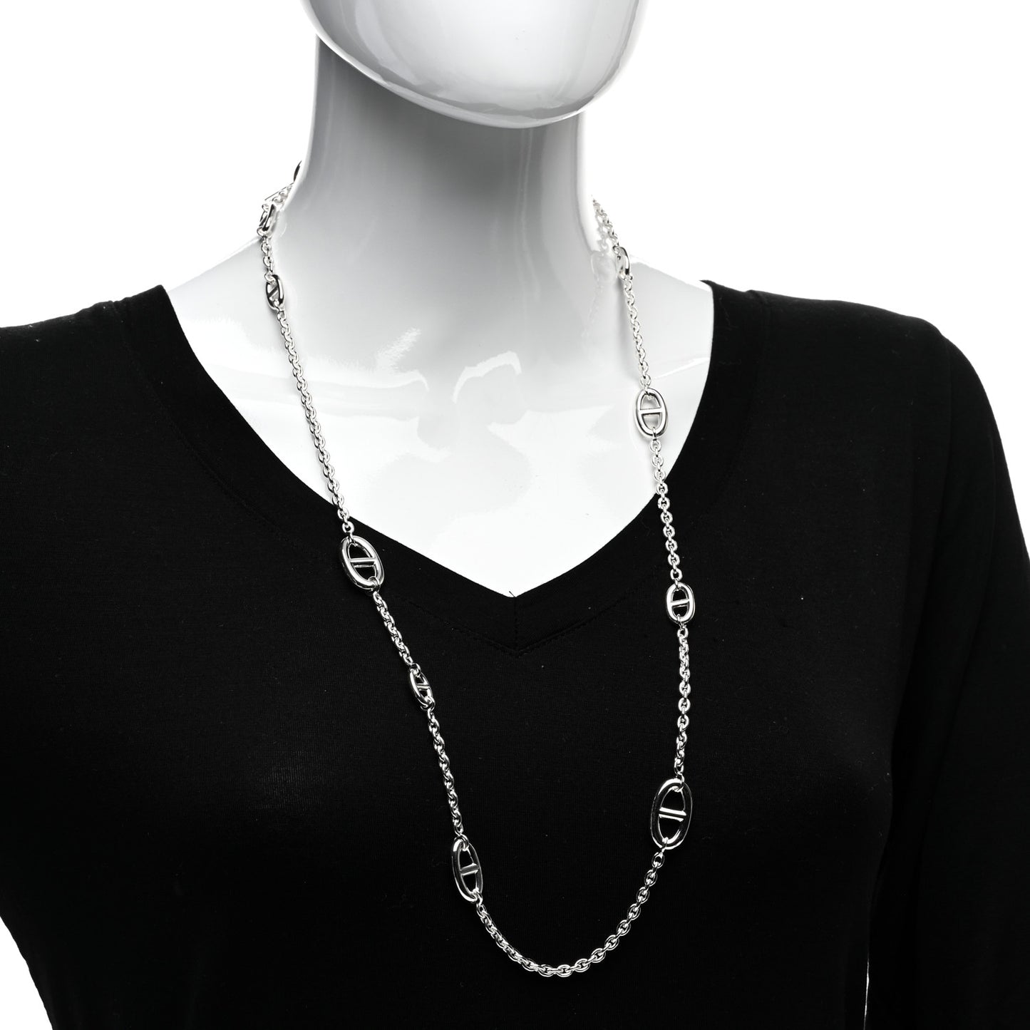 Sterling Silver Farandole Necklace 80