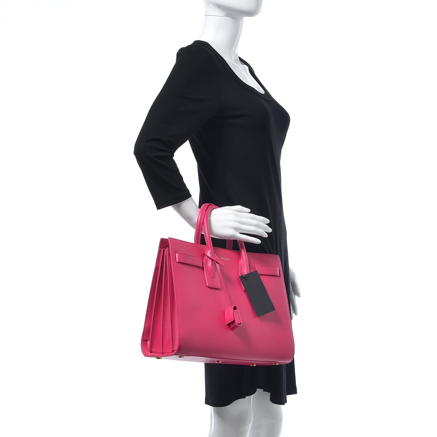 Calfskin Small Sac De Jour Bubblegum
