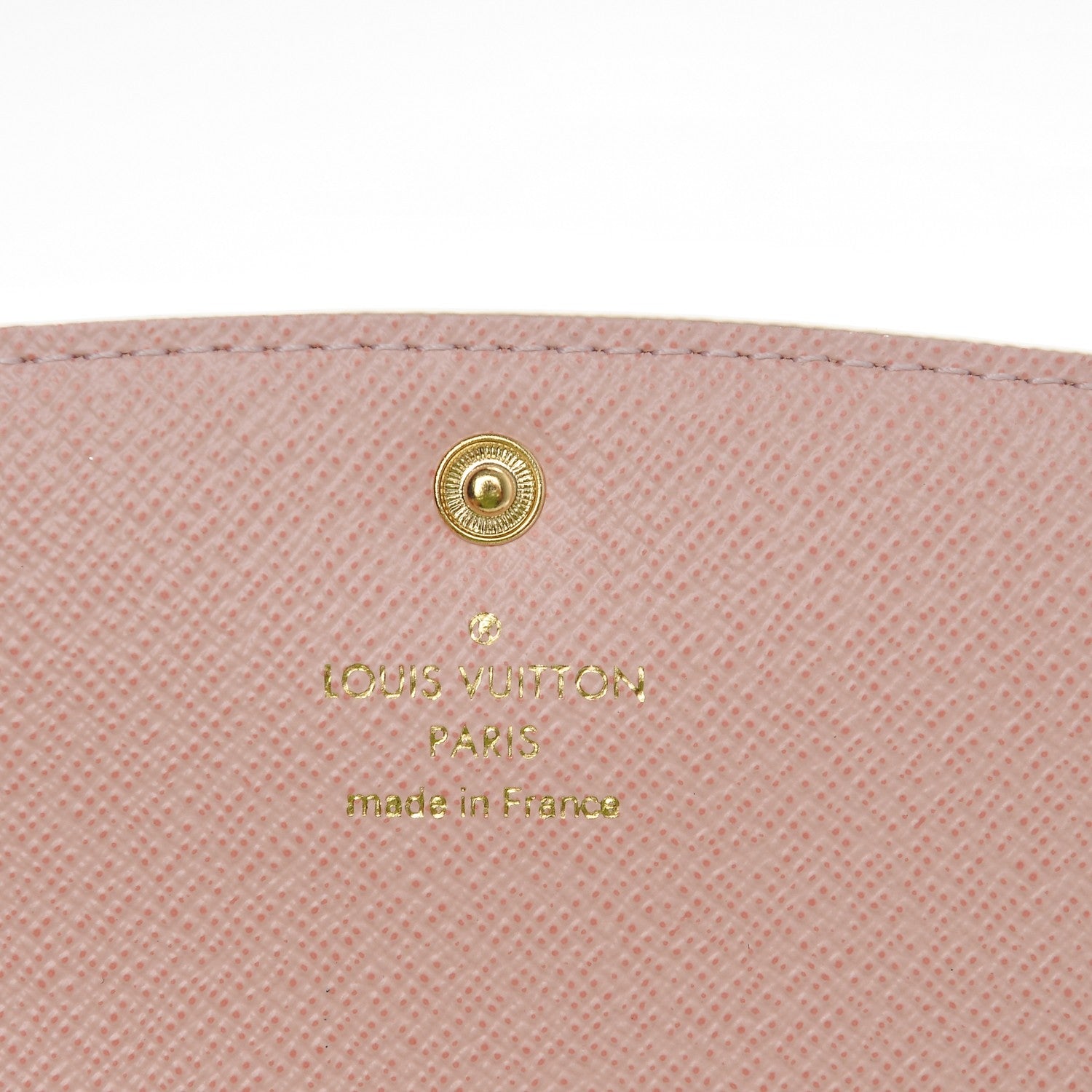 Louis Vuitton Damier Azur Emilie Wallet Rose Ballerine 6 of 7