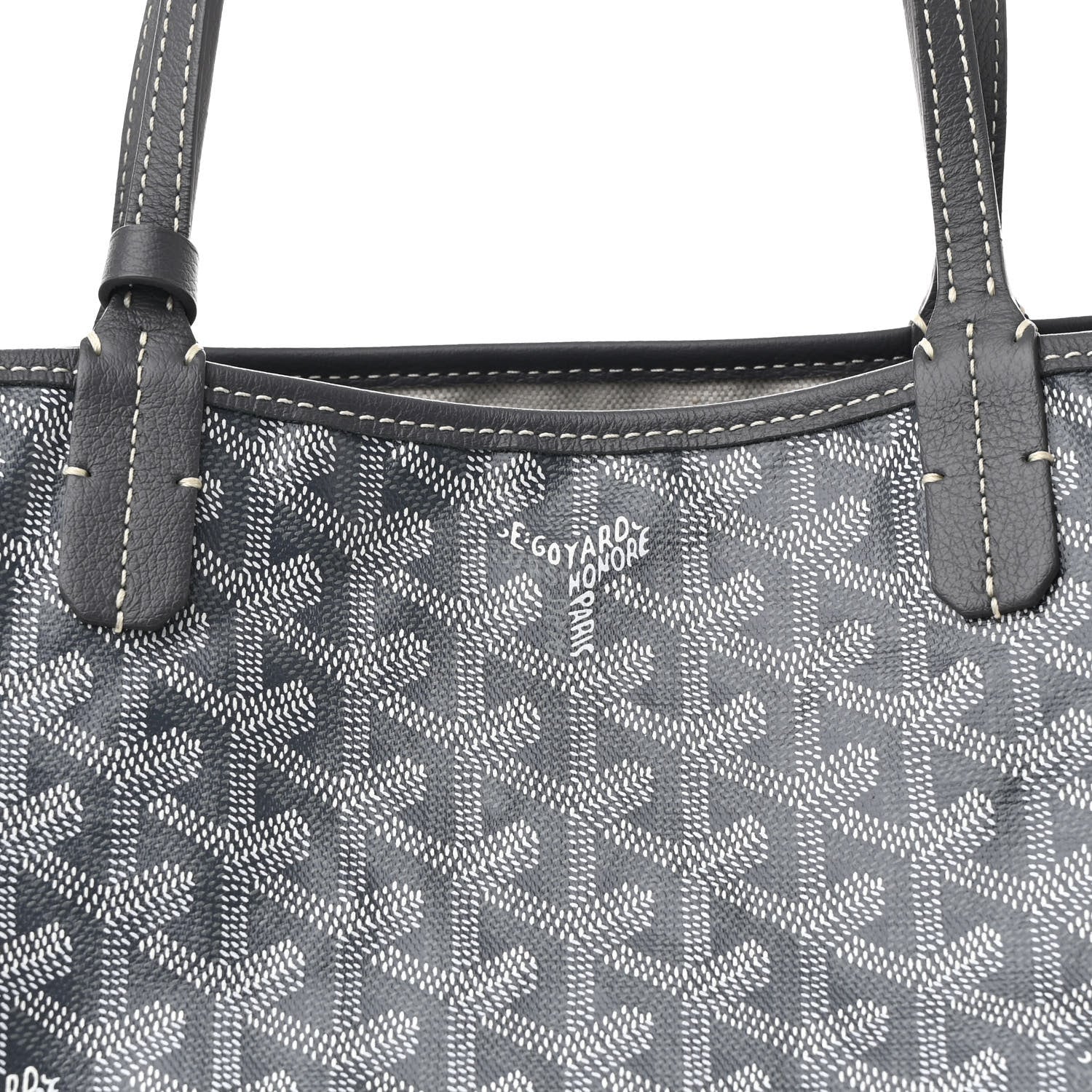 Goyard Goyardine Saint Louis PM Grey 10 of 12