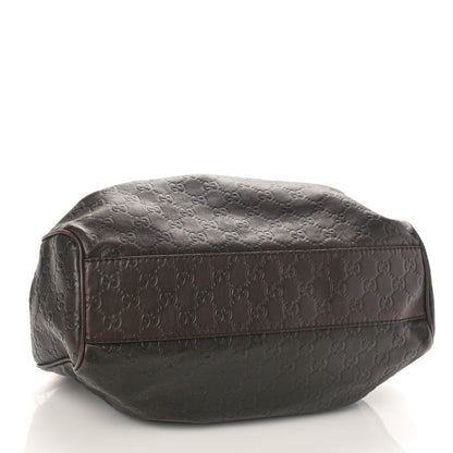 Gucci Guccissima Medium Sukey Tote Brown 4 of 12