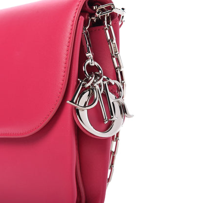 Christian Dior Lambskin Floral Embellished Clutch Pink 11 of 12