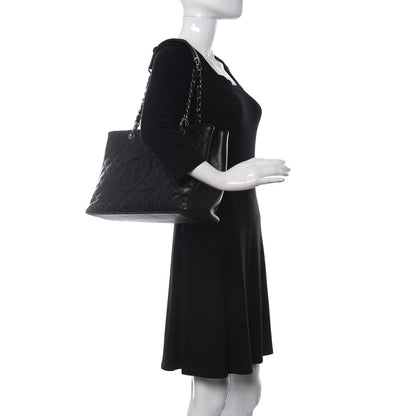 Chanel Caviar Quilted Grand Shopping Tote GST Black 2 of 10
