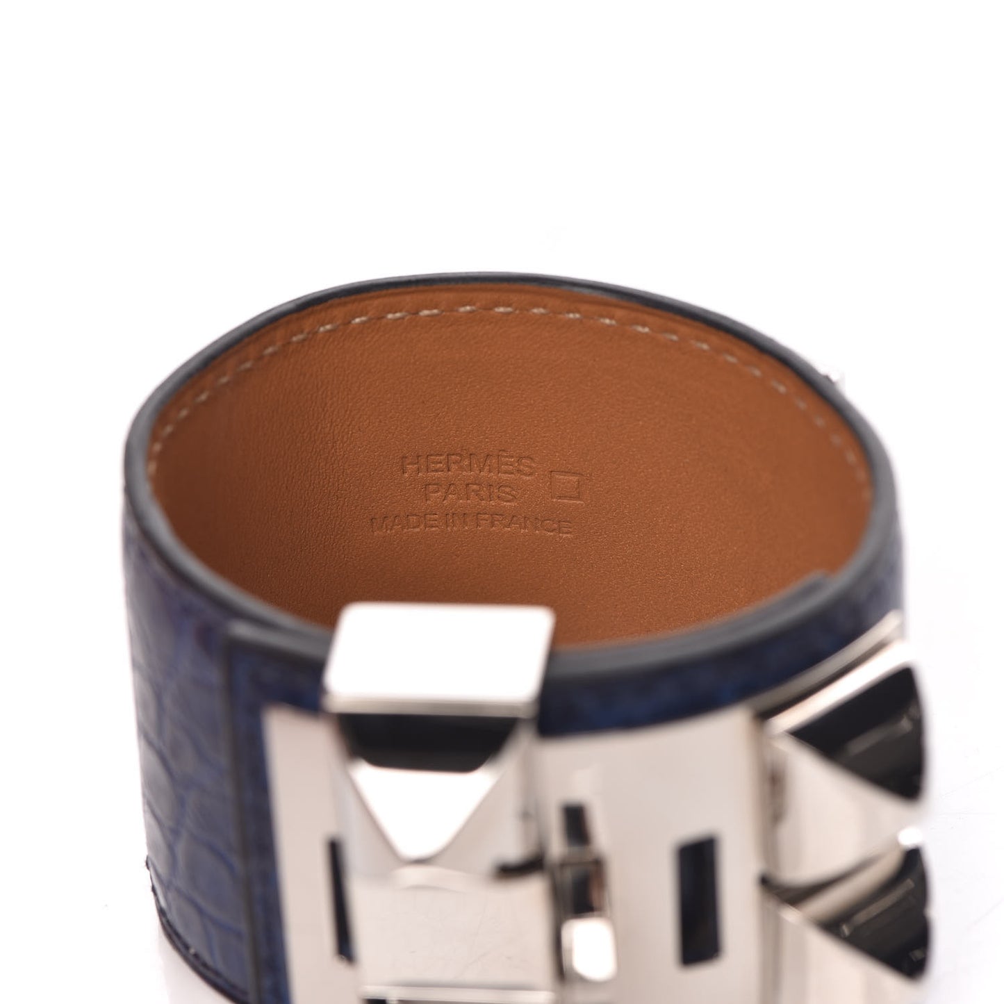 Matte Alligator Collier De Chien CDC Bracelet S Bleu De Malte