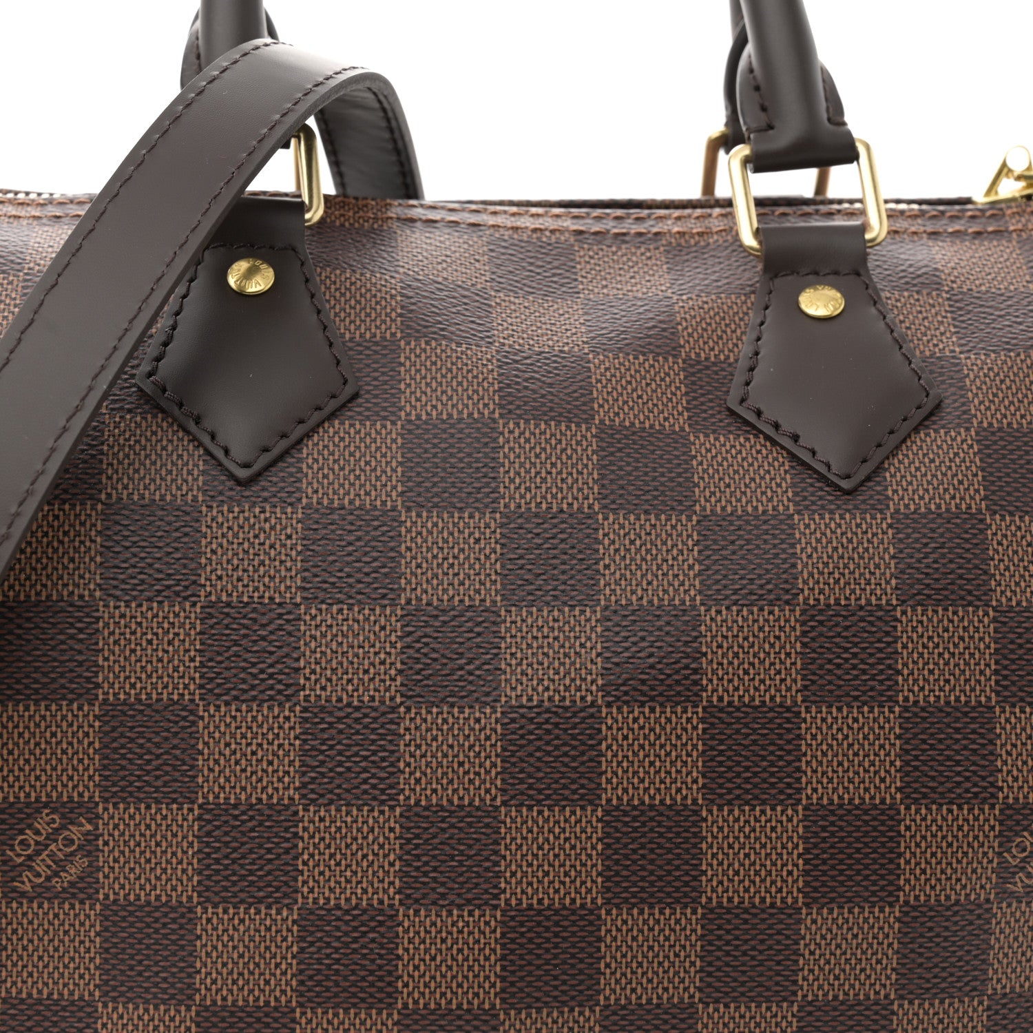 Louis Vuitton Damier Ebene Speedy Bandouliere 25 7 of 11