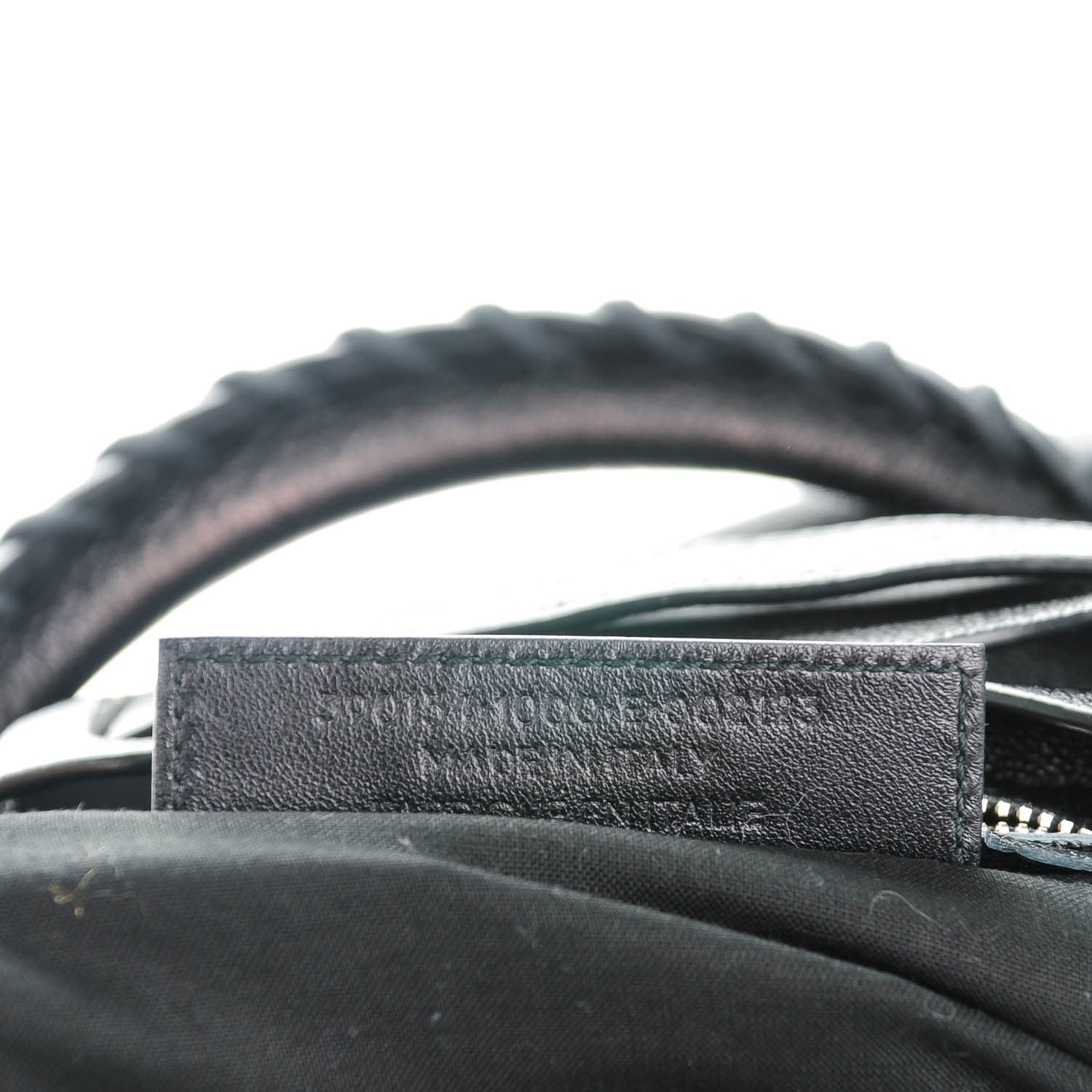 Balenciaga Chevre Silver Metallic Edge Hardware City Black 7 of 7
